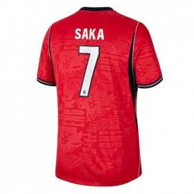 England Bukayo Saka #7 Borta Kläder VM 2026 Kortärmad